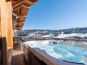 Chalet de luxe avec jacuzzi, Wi-Fi et parking privé - FR-1-671-138 Les Gets